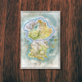 The Cartographer's War Map Print