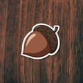 Acorn Sticker